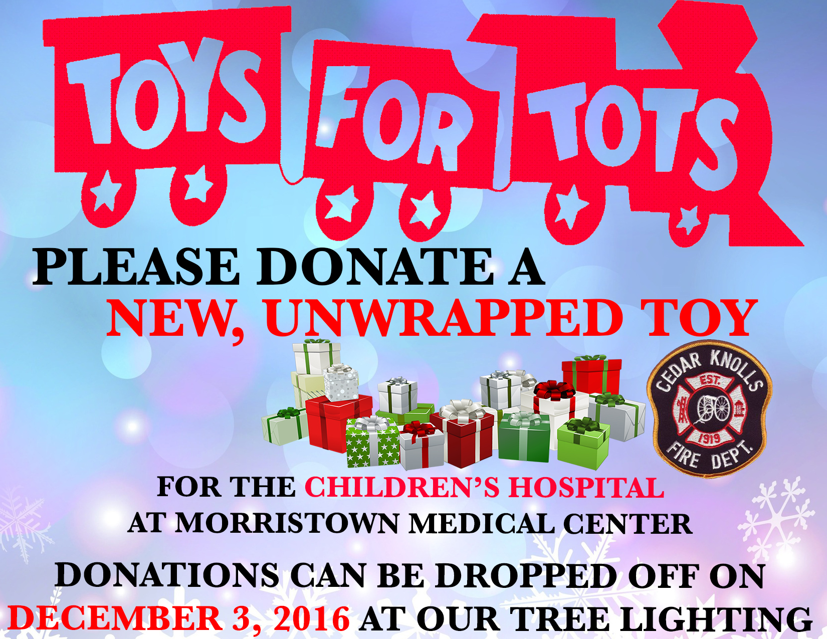 toys for tots flyers